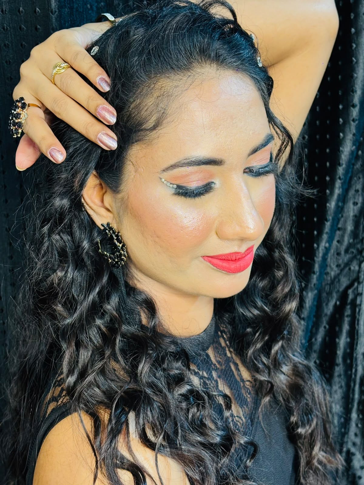 Salon Hair Styling 1